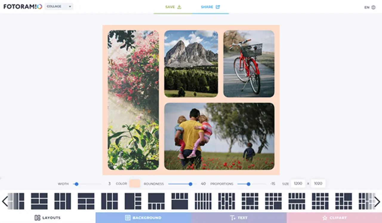 A Large Number of Layouts
