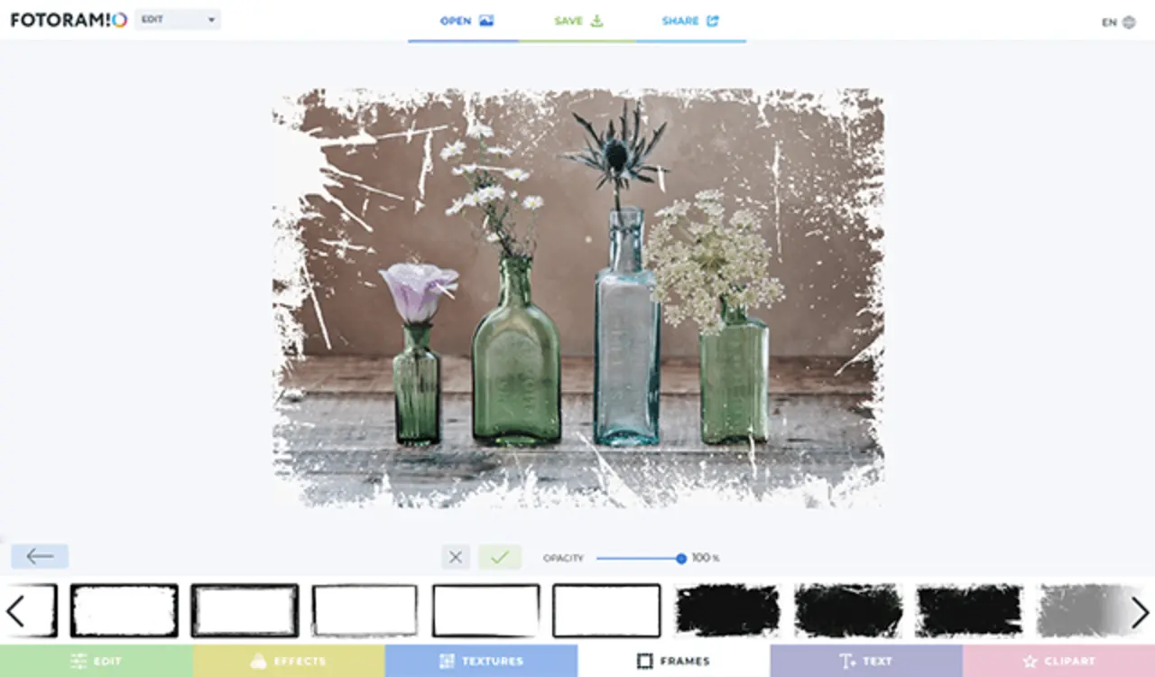 Add Frames, Text, and Clipart